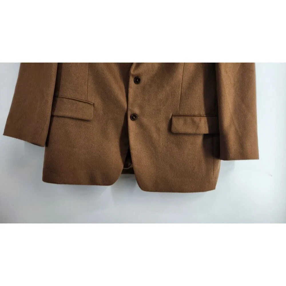 Patrick James 100% Cashmere 44R Brown Conner SC‎ Sports Coat Blazer